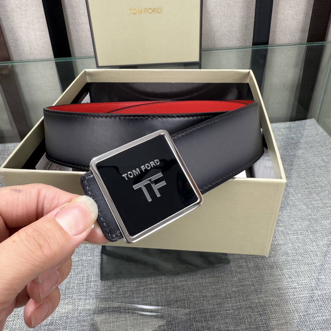 Tom Ford Basic Belt Top Grain Leather