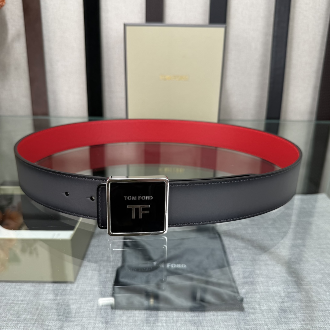 Tom Ford Basic Belt Top Grain Leather