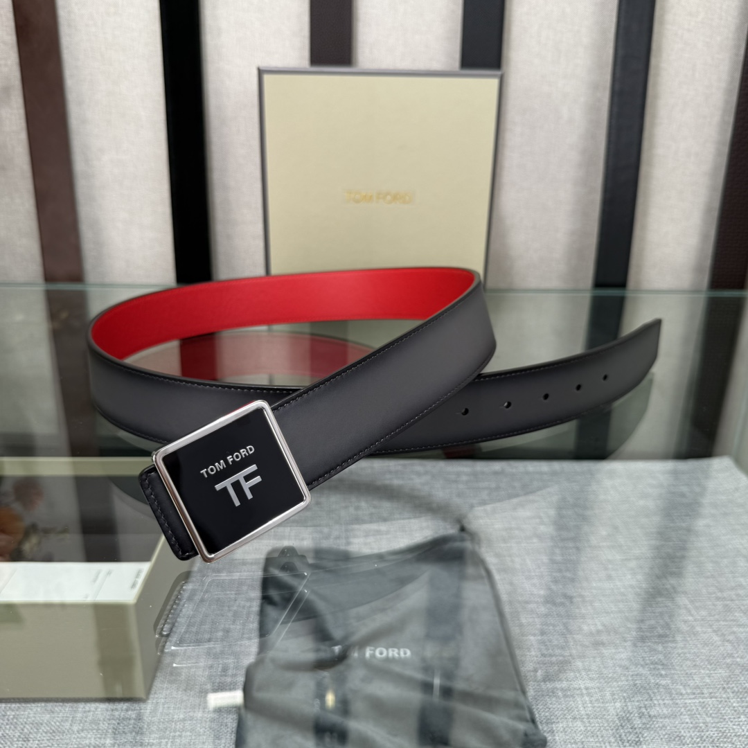 Tom Ford Basic Belt Top Grain Leather