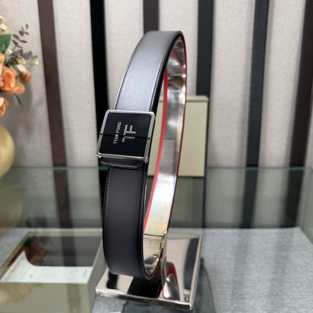 Tom Ford Basic Belt Top Grain Leather