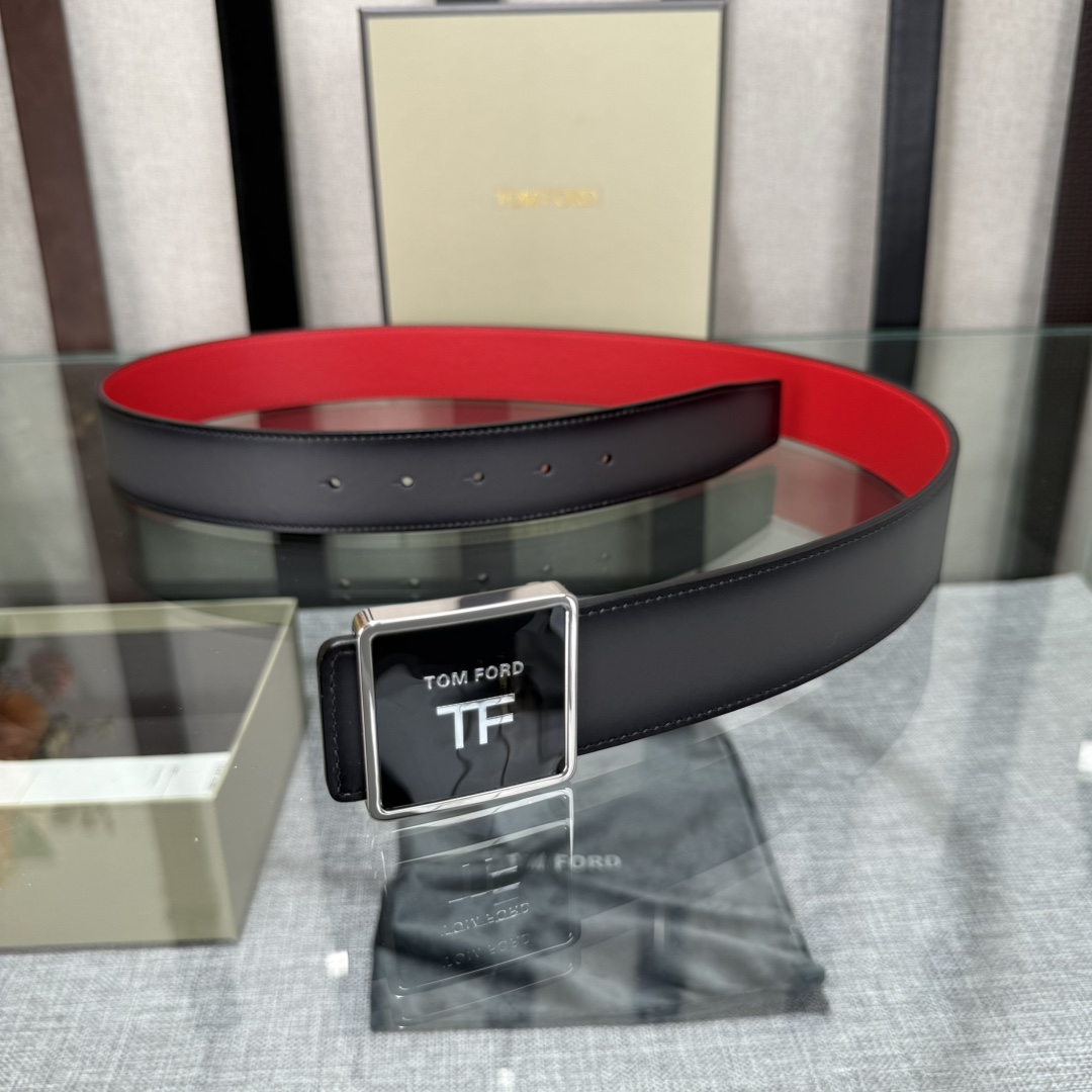 Tom Ford Basic Belt Top Grain Leather