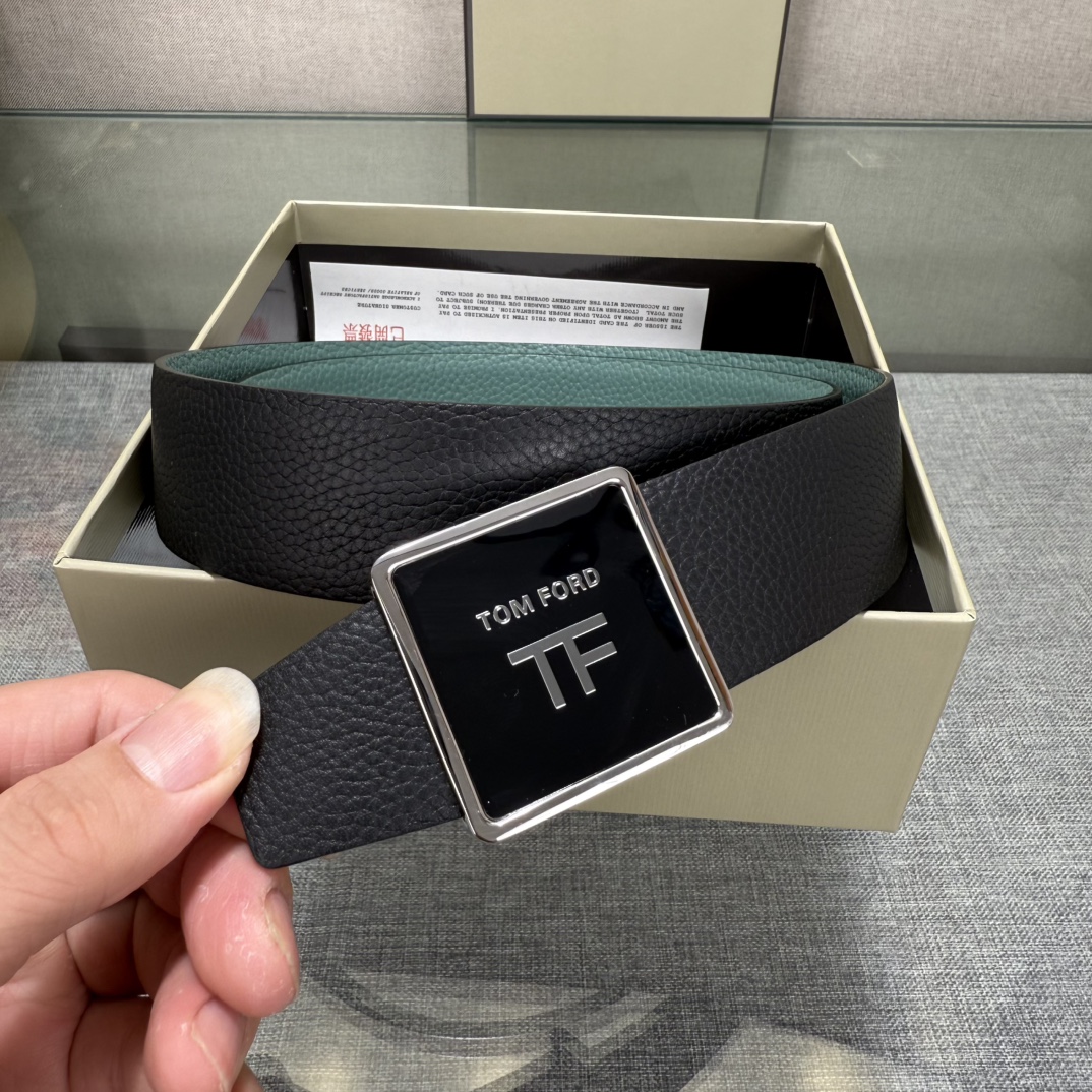 Tom Ford Basic Belt Top Grain Leather