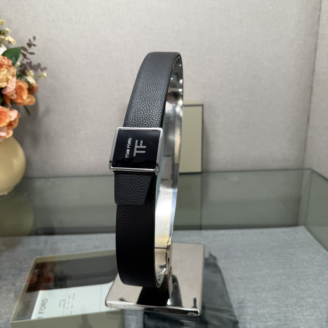 Tom Ford Basic Belt Top Grain Leather