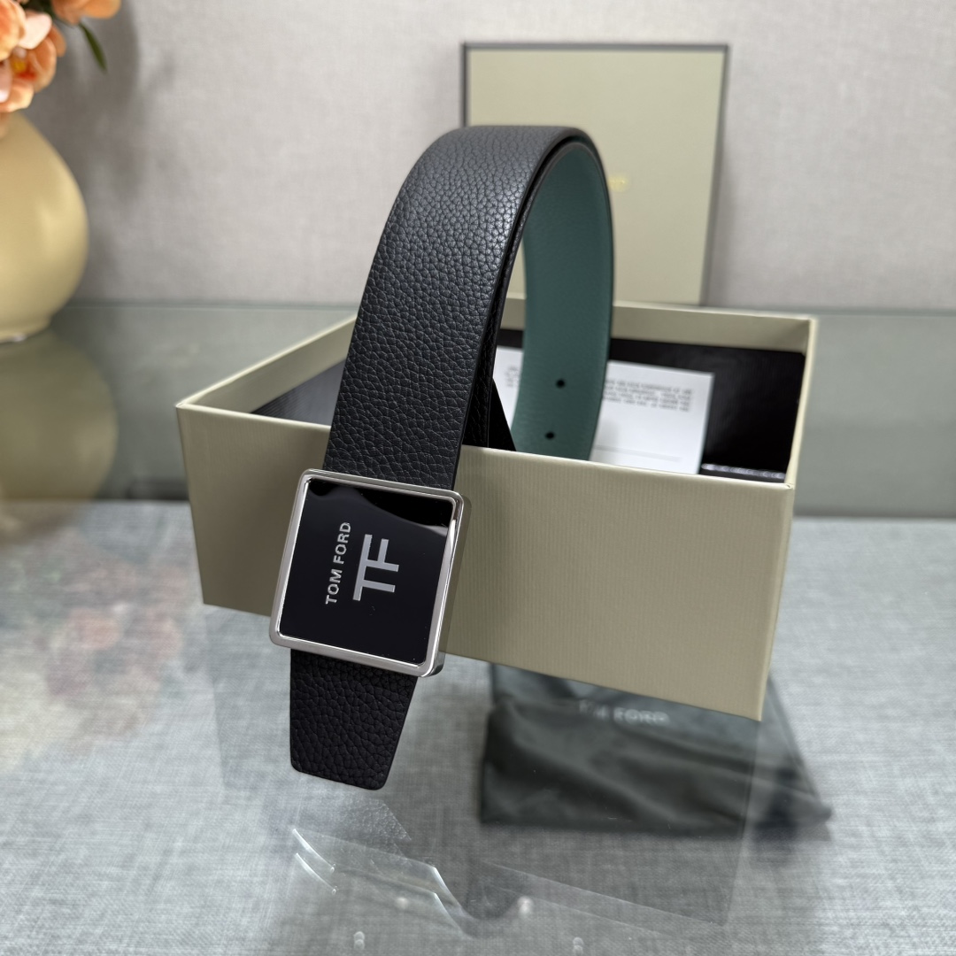 Tom Ford Basic Belt Top Grain Leather