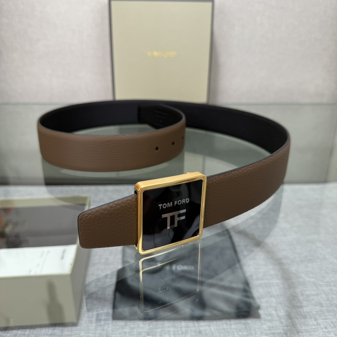 Tom Ford Basic Belt Top Grain Leather