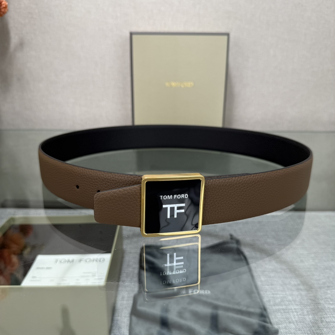 Tom Ford Basic Belt Top Grain Leather