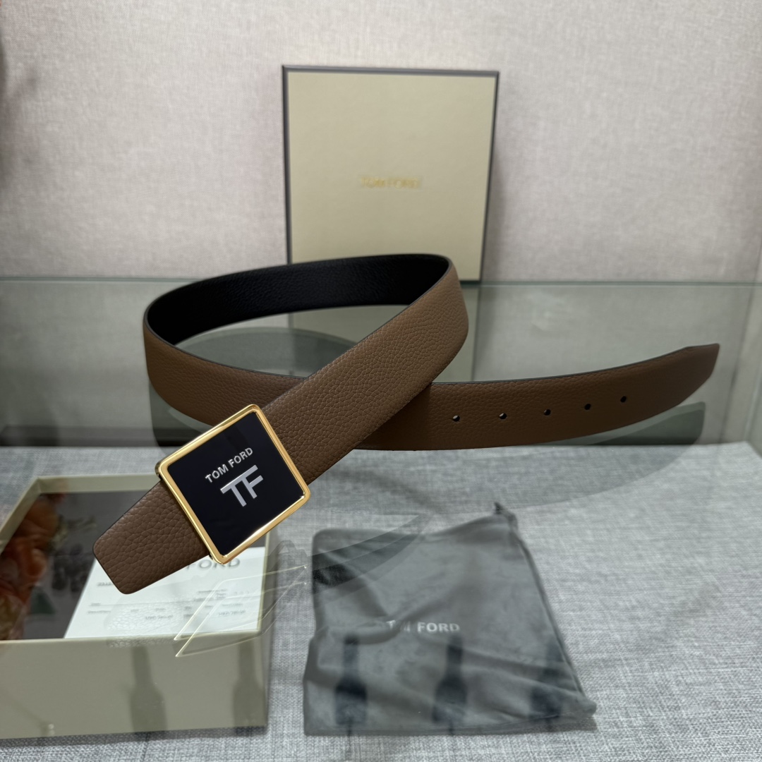 Tom Ford Basic Belt Top Grain Leather