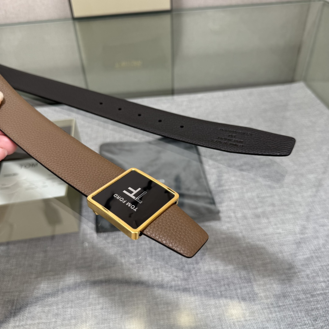 Tom Ford Basic Belt Top Grain Leather