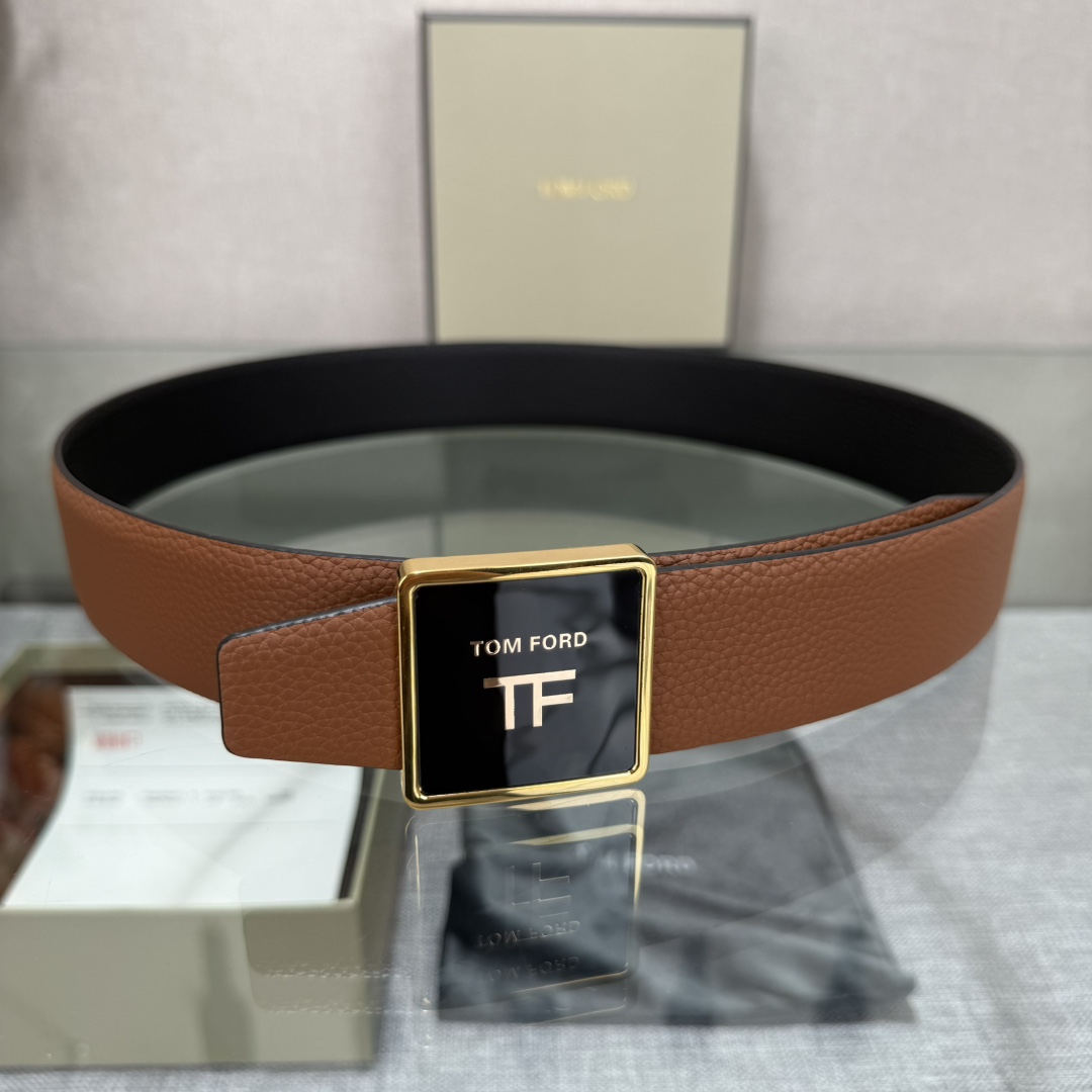Tom Ford Basic Belt Top Grain Leather