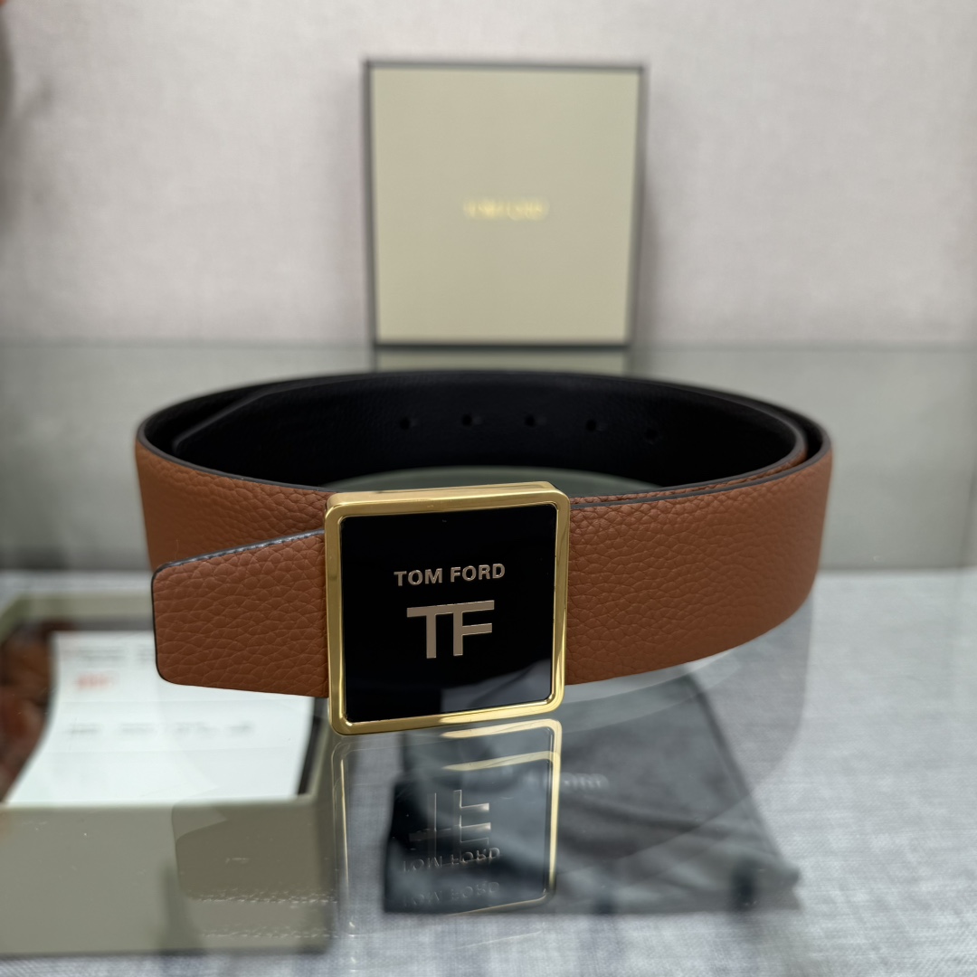 Tom Ford Basic Belt Top Grain Leather