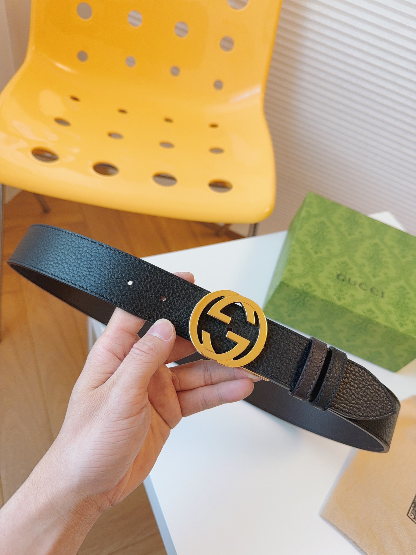 Gucci Leather Belt M