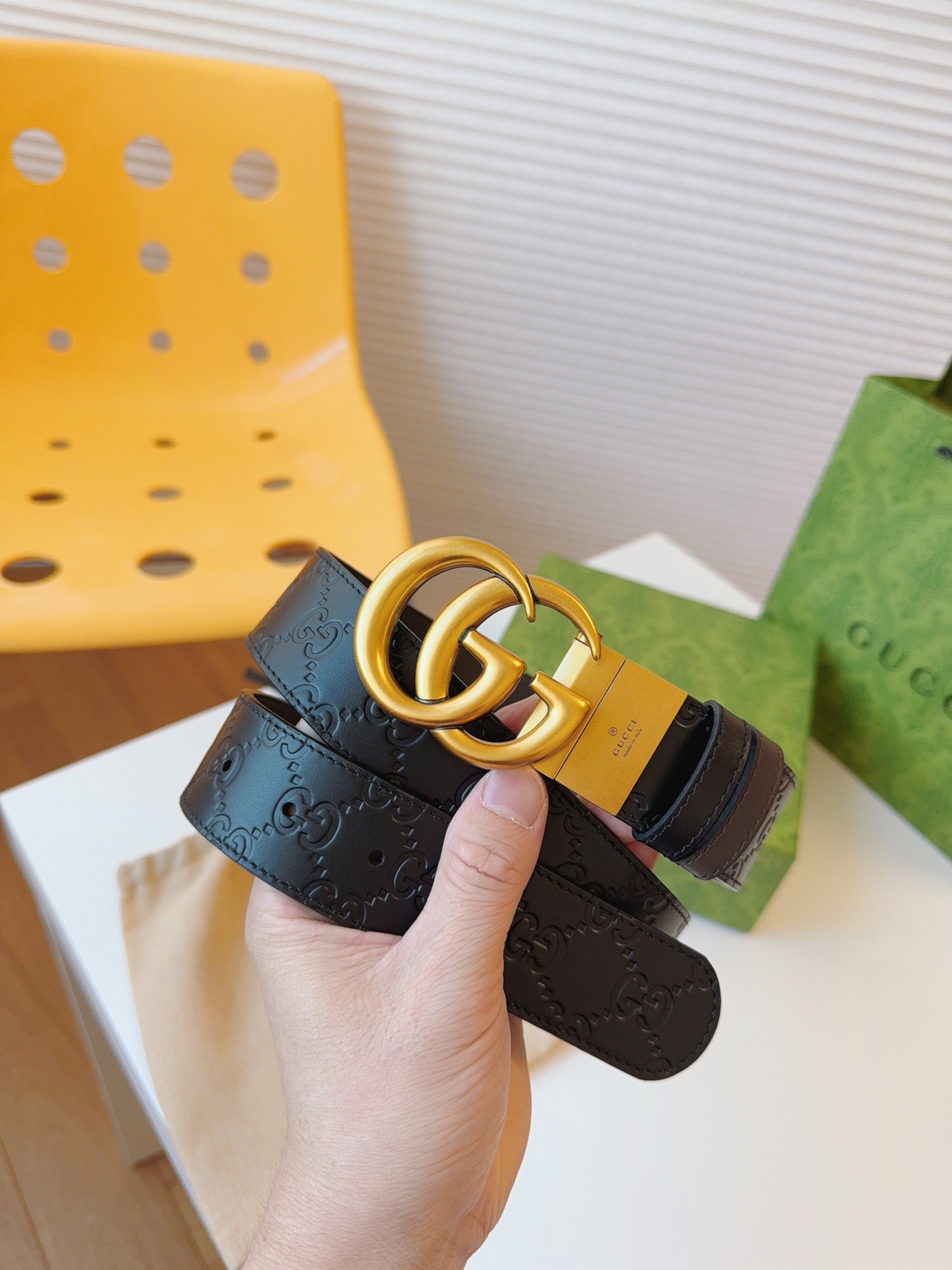 Gucci Leather Belt M