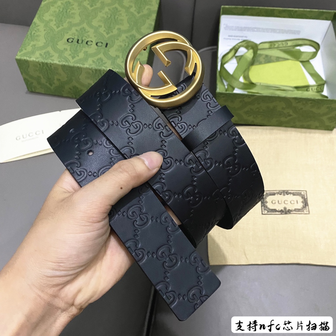 Gucci Basic Belt Black M