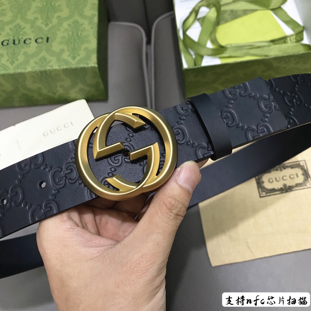 Gucci Basic Belt Black M