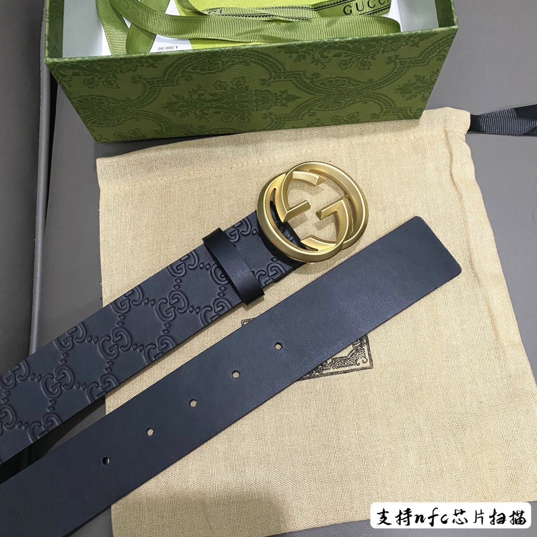 Gucci Basic Belt Black M