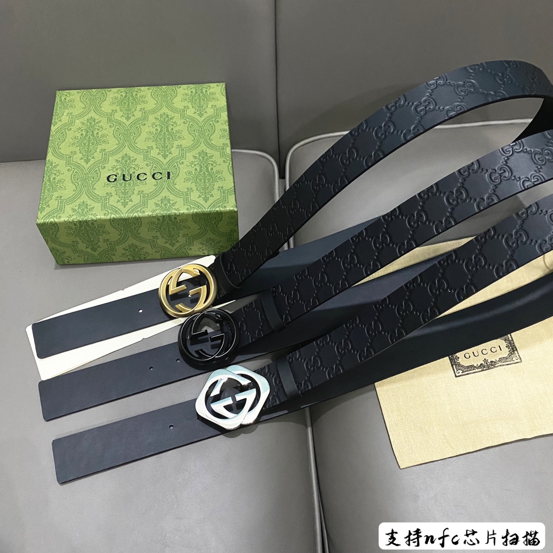 Gucci Basic Belt Black M