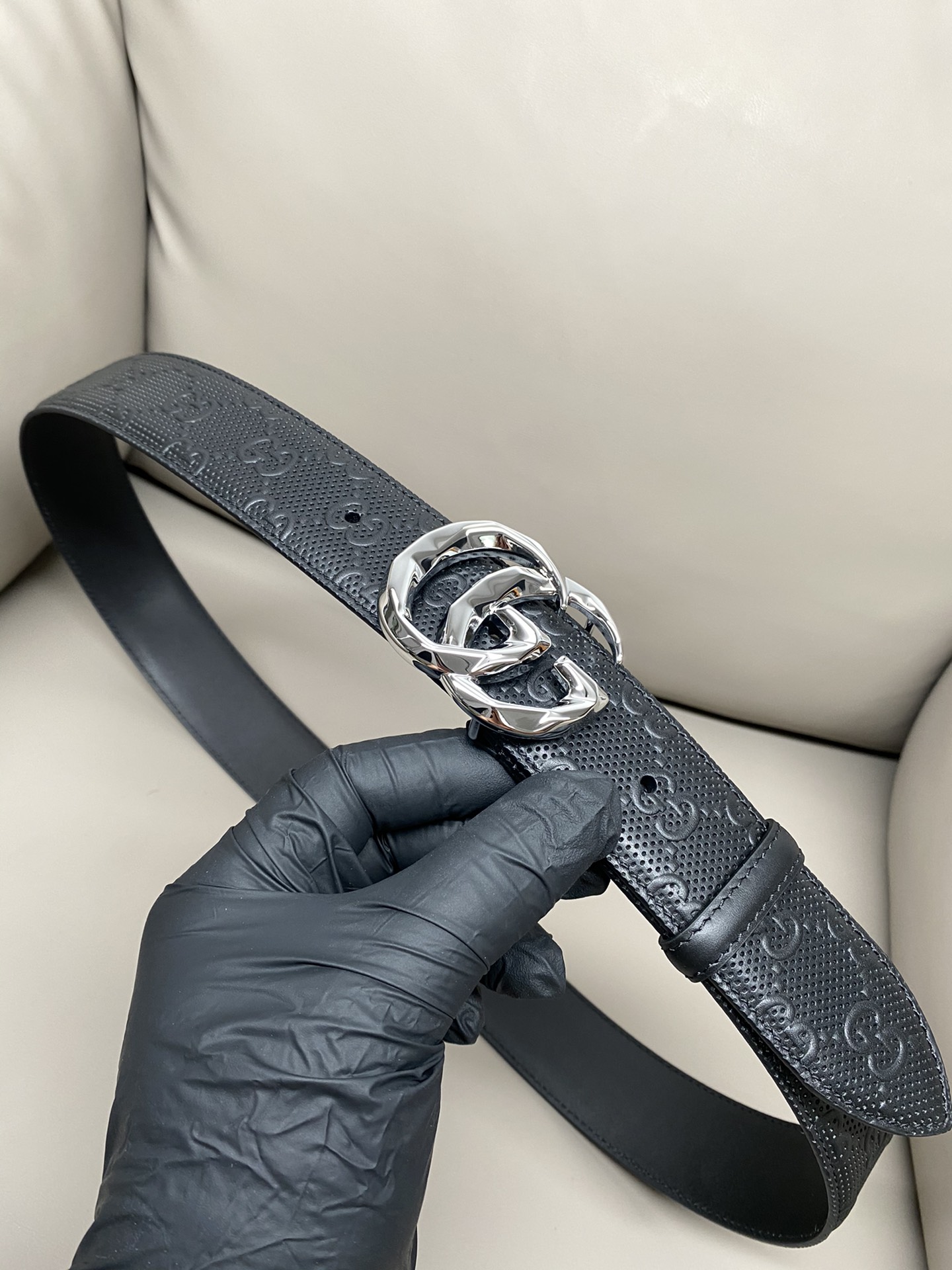 Gucci Basic Belt Black M