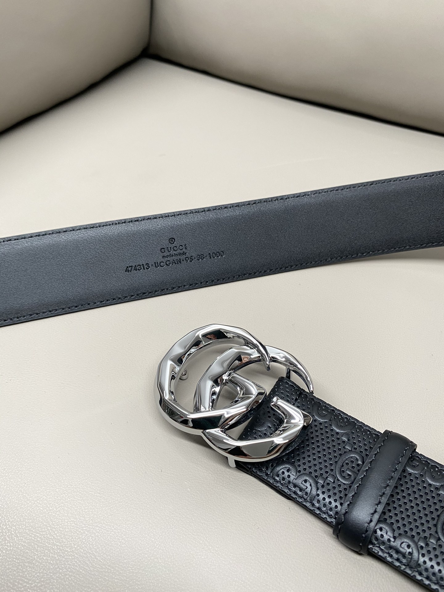 Gucci Basic Belt Black M