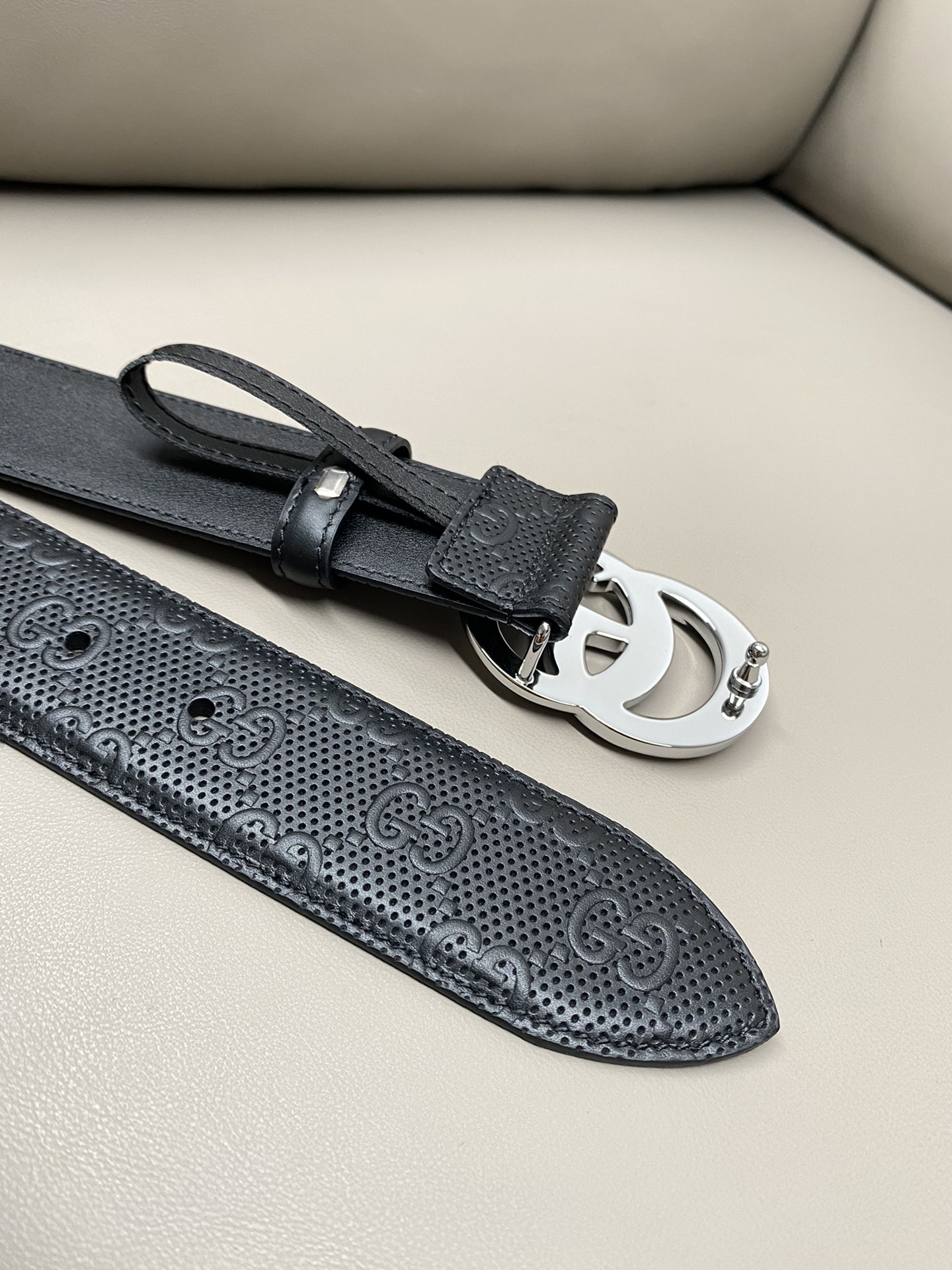 Gucci Basic Belt Black M