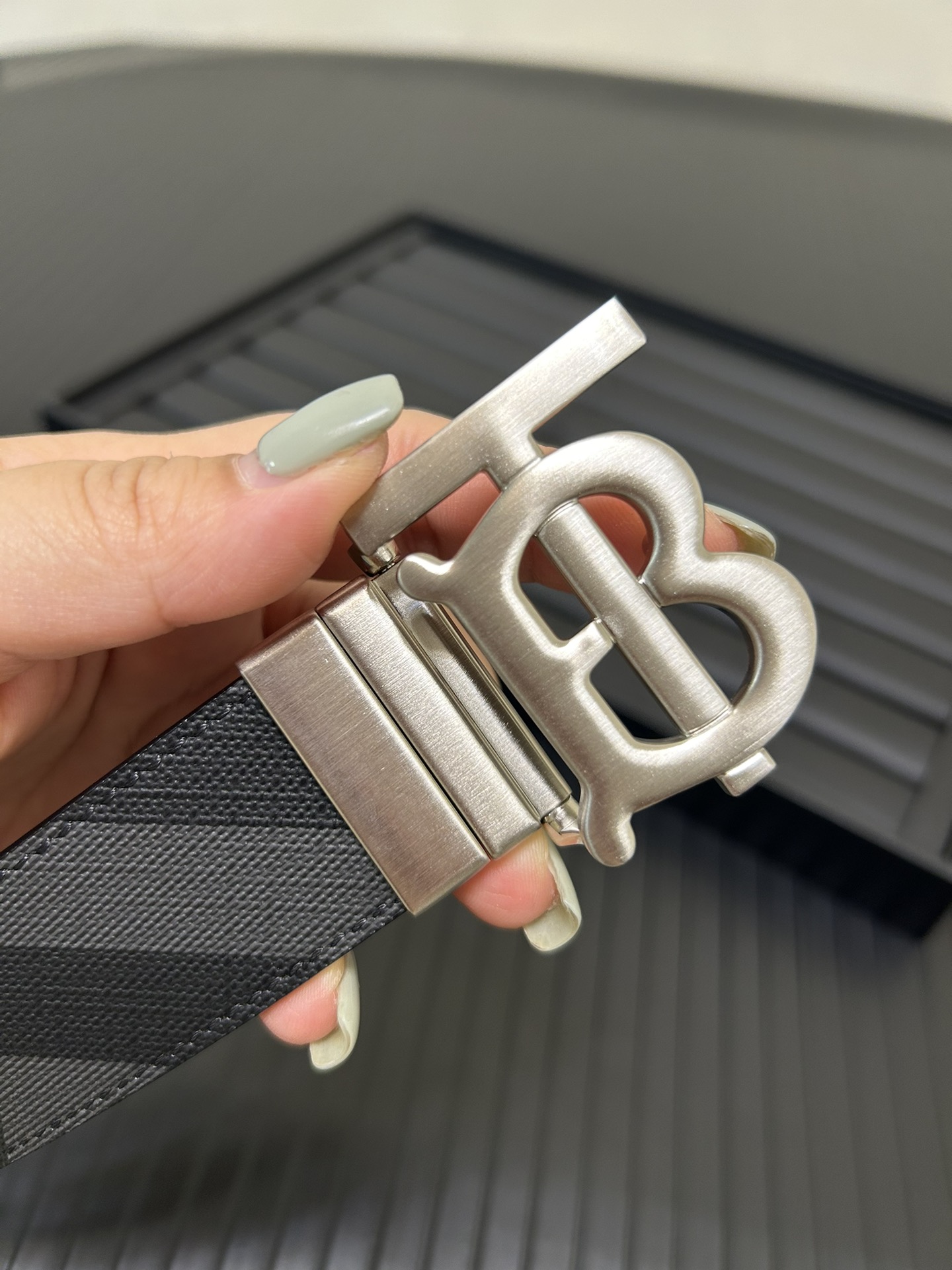 Burberry Leather Belt 35mm