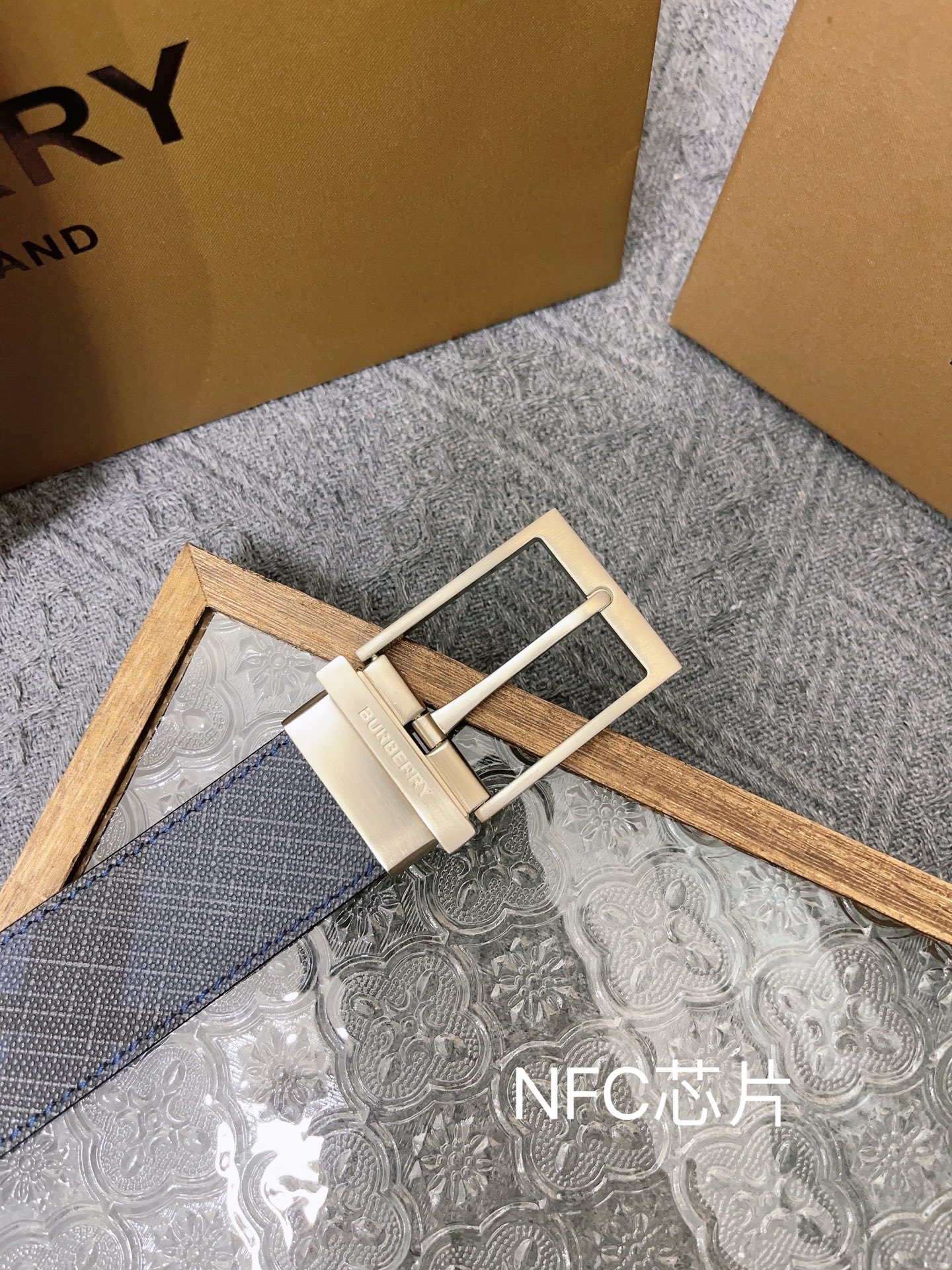 Burberry Leather Belt 35mm