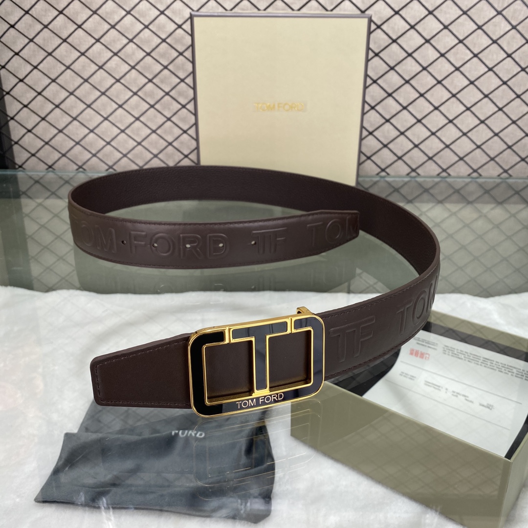 Tom Ford Basic Belt Top Grain Leather