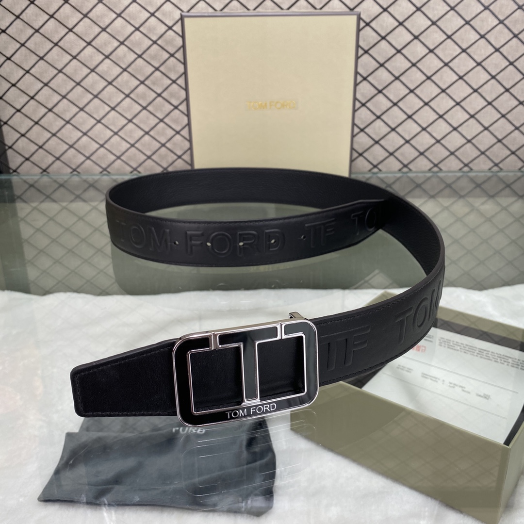 Tom Ford Basic Belt Top Grain Leather