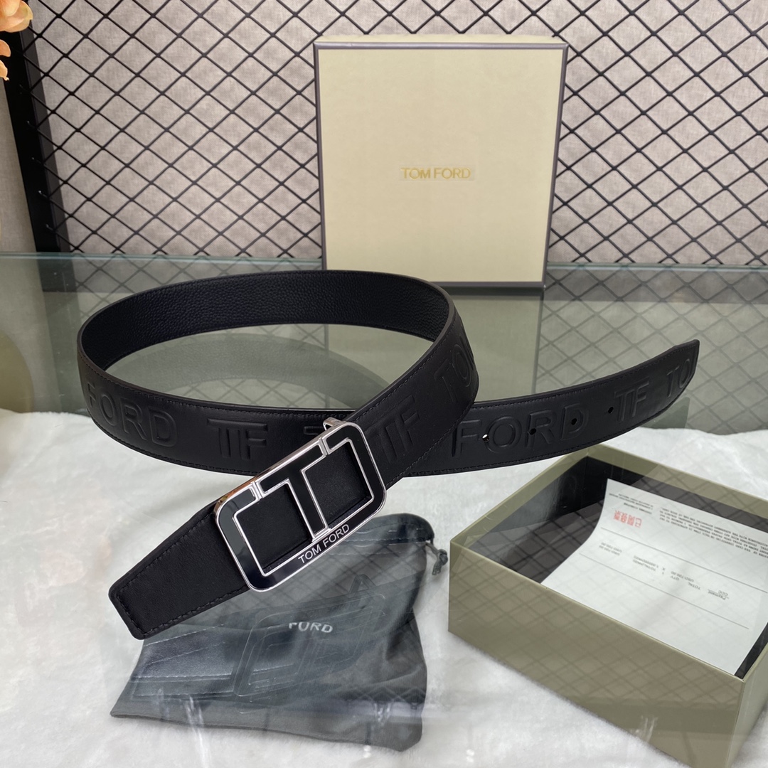 Tom Ford Basic Belt Top Grain Leather