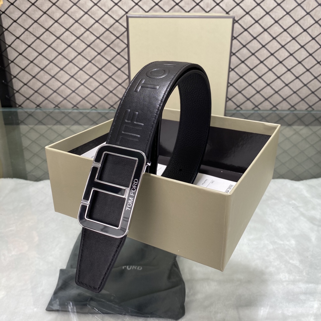 Tom Ford Basic Belt Top Grain Leather