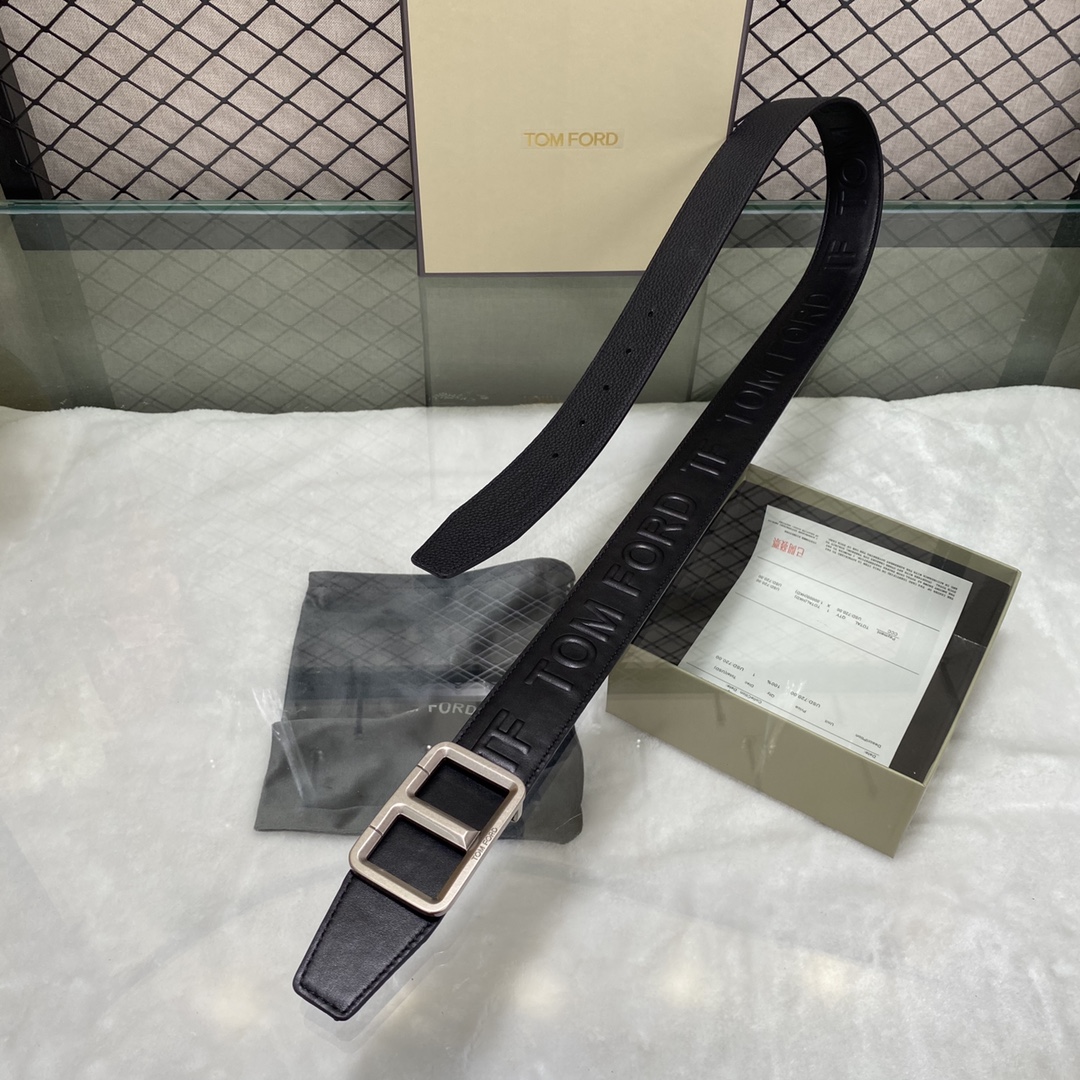 Tom Ford Basic Belt Top Grain Leather