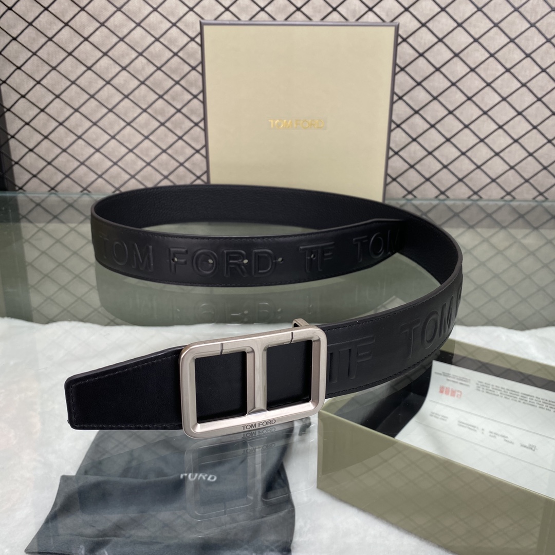 Tom Ford Basic Belt Top Grain Leather
