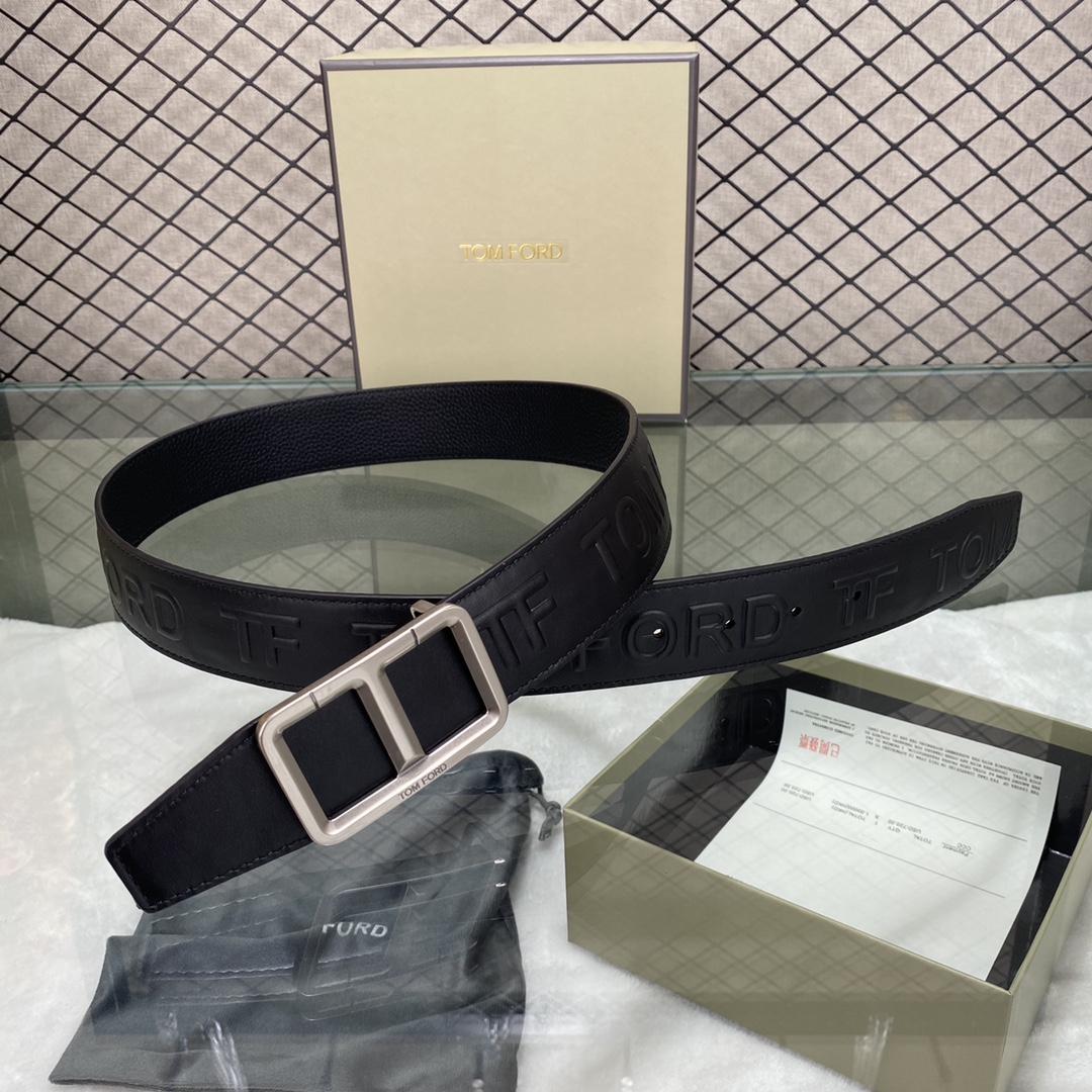 Tom Ford Basic Belt Top Grain Leather
