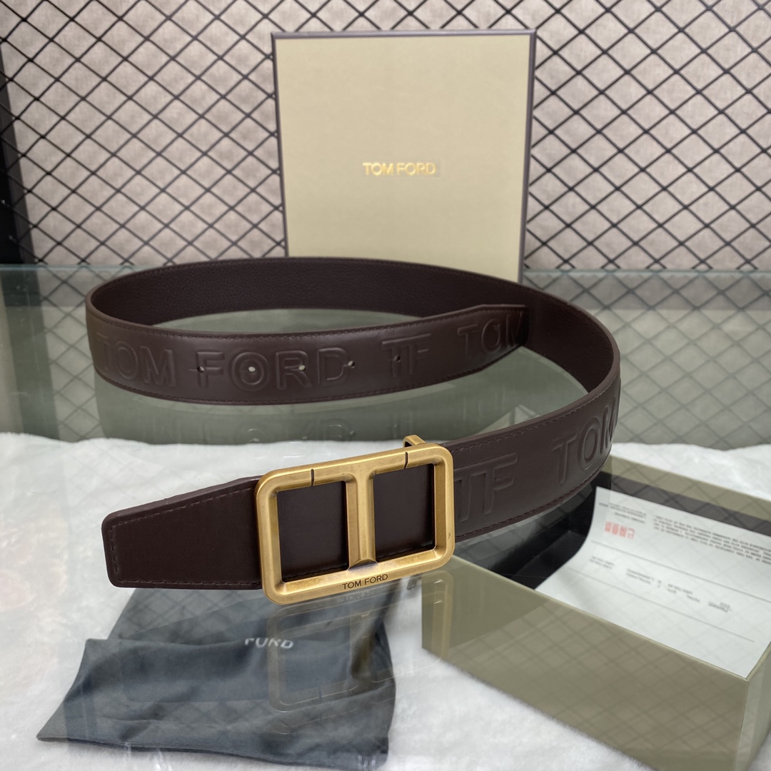 Tom Ford Basic Belt Top Grain Leather