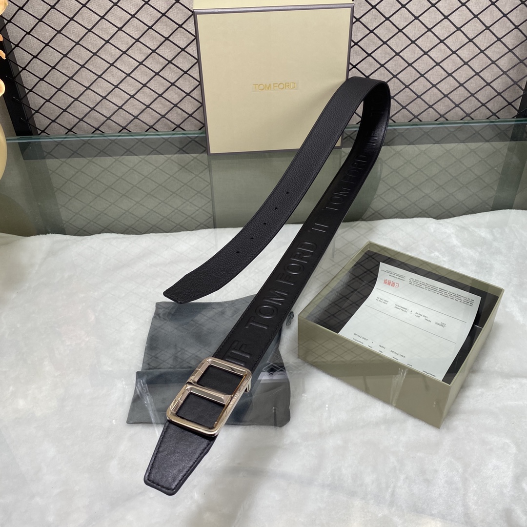 Tom Ford Basic Belt Top Grain Leather