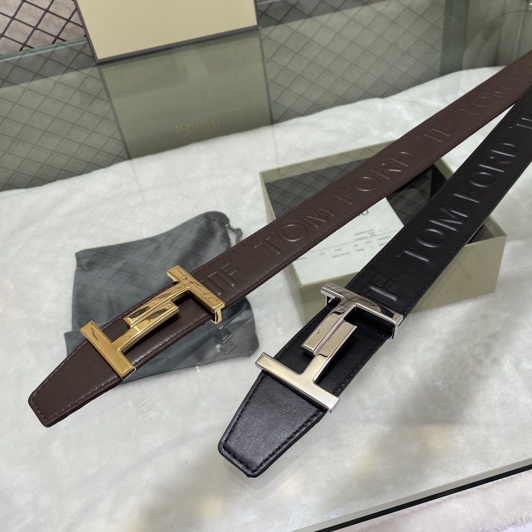 Tom Ford Basic Belt Top Grain Leather