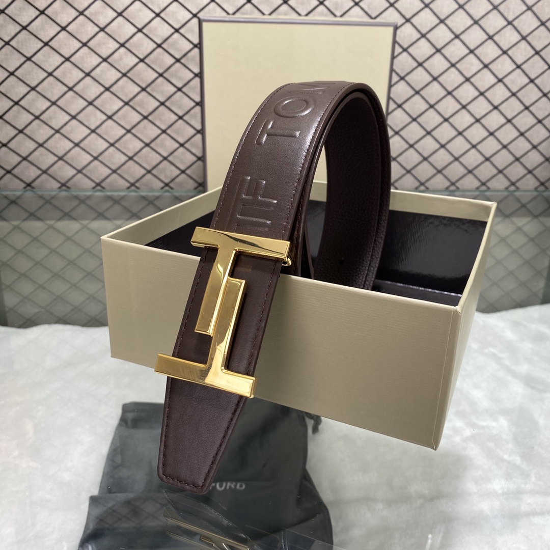 Tom Ford Basic Belt Top Grain Leather