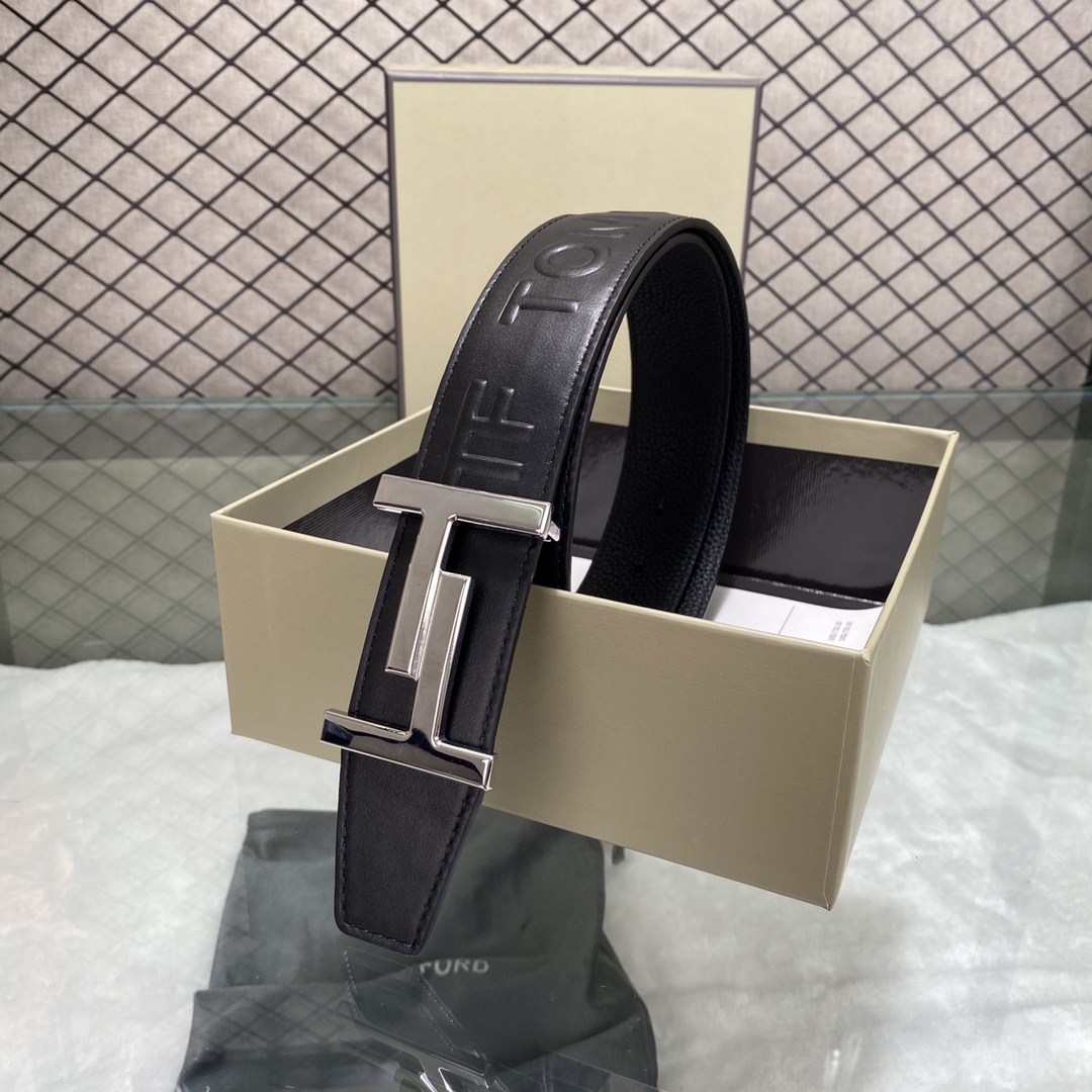 Tom Ford Basic Belt Top Grain Leather