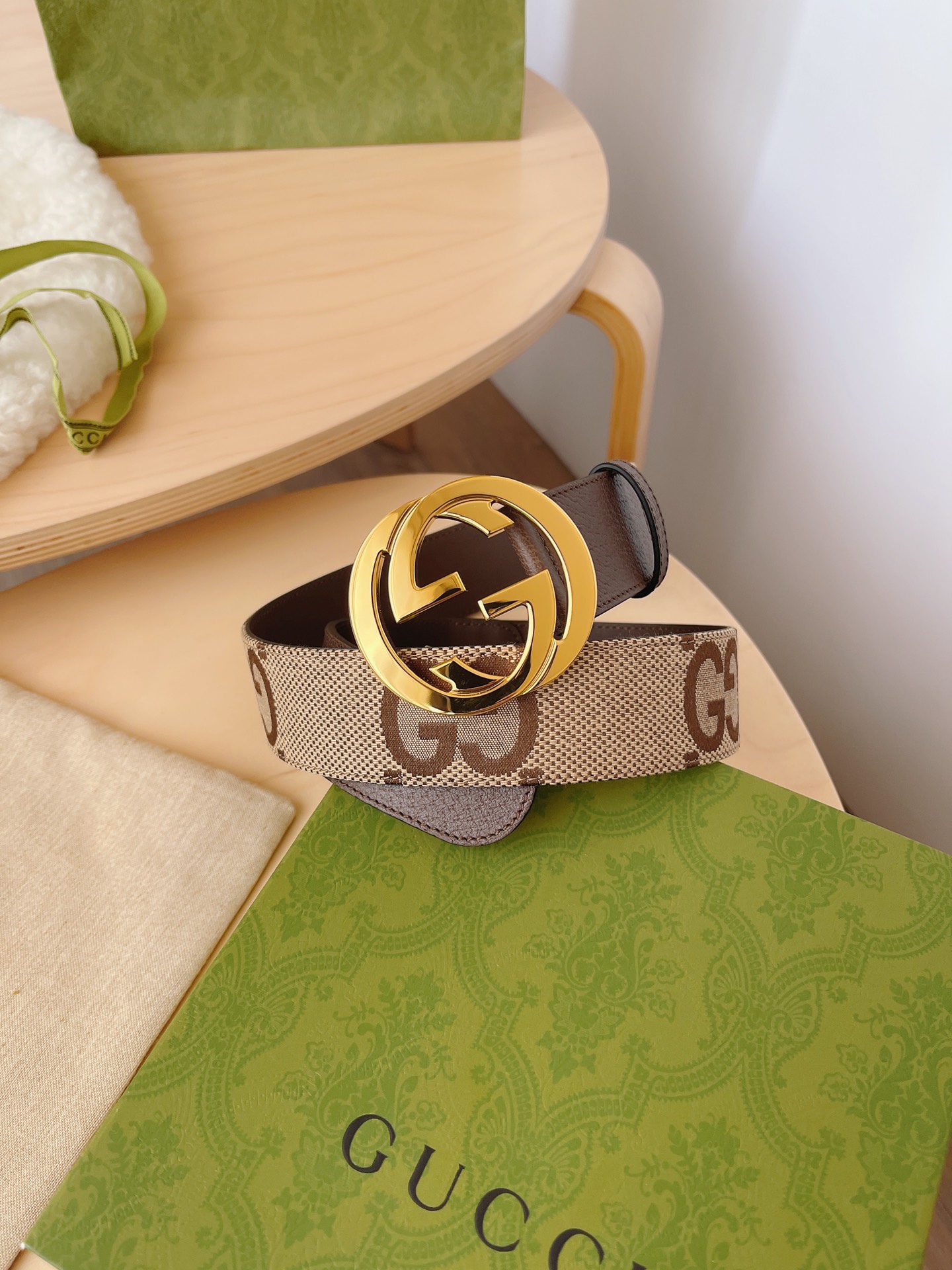 Basic Belt Canvas Brown M