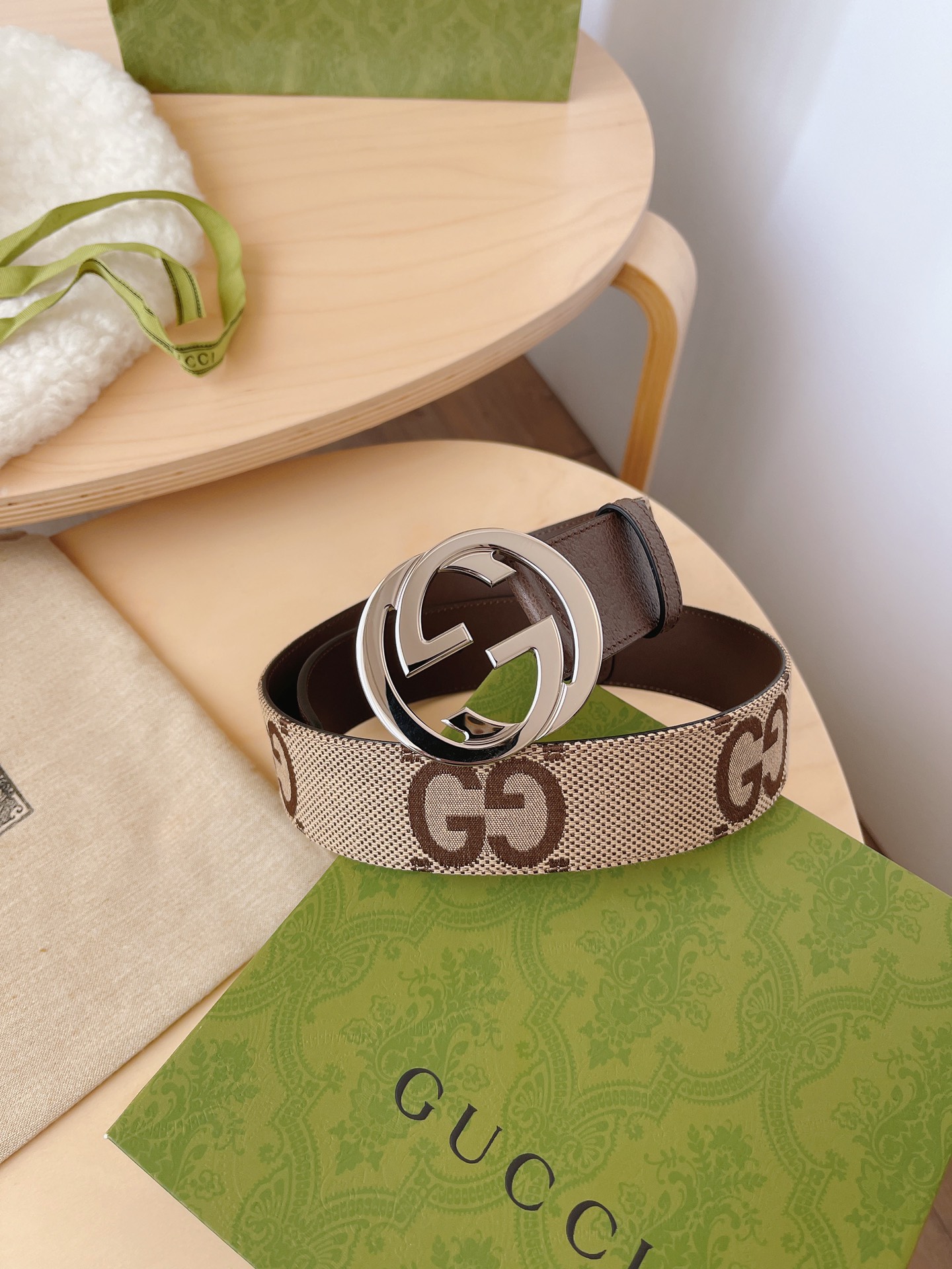 Basic Belt Canvas Brown M
