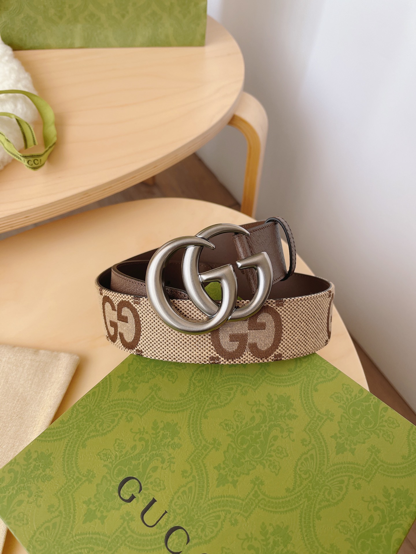 Basic Belt Canvas Brown M