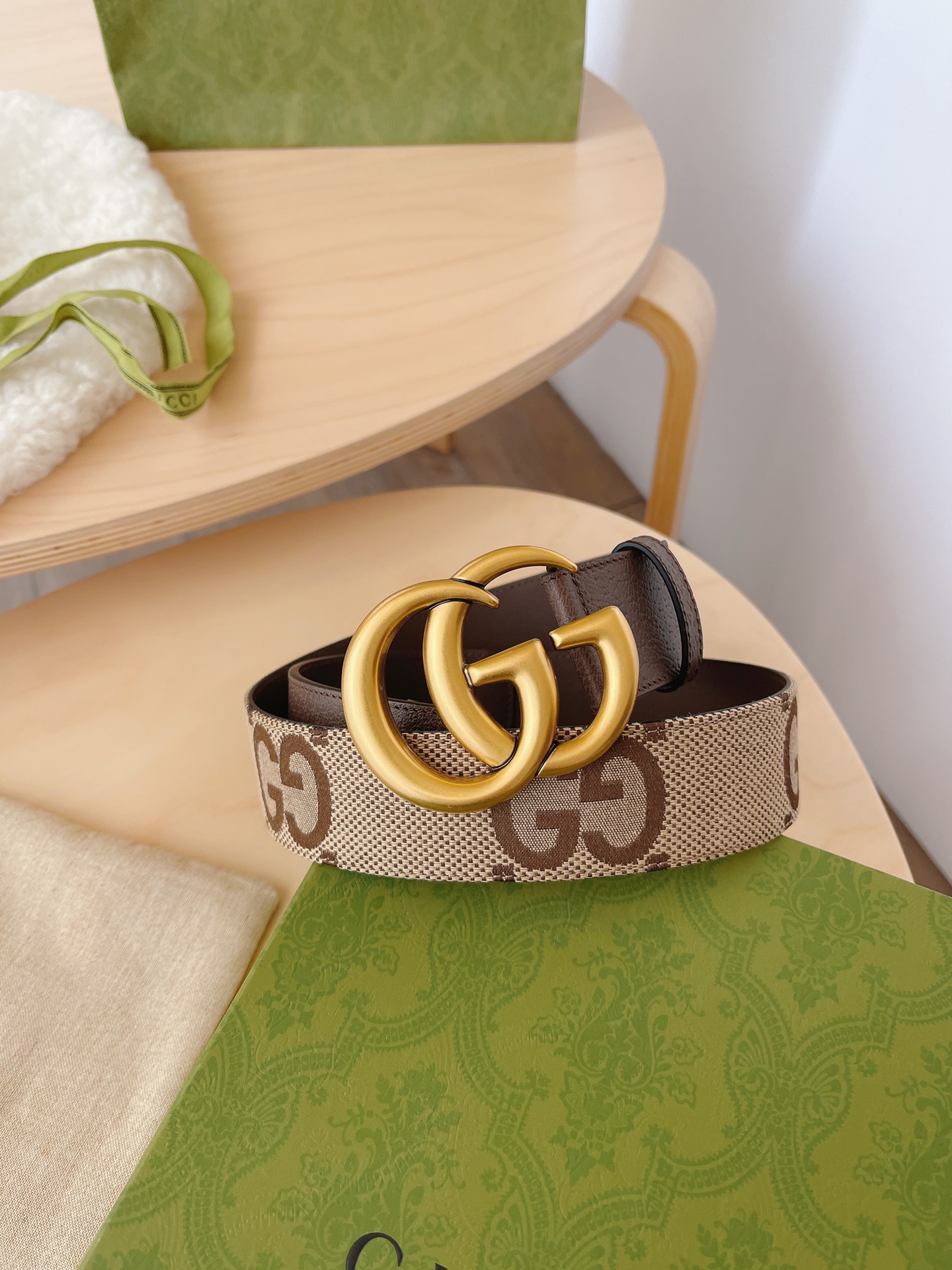 Basic Belt Canvas Brown M