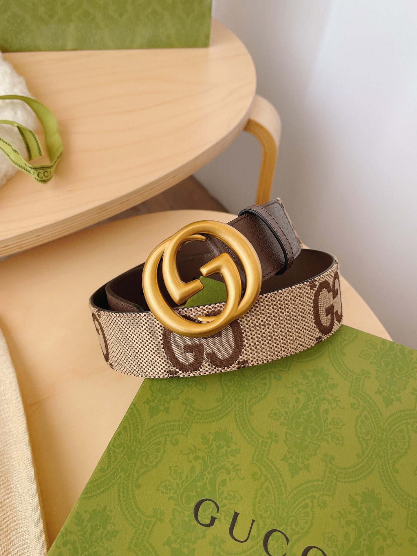 Basic Belt Canvas Brown M