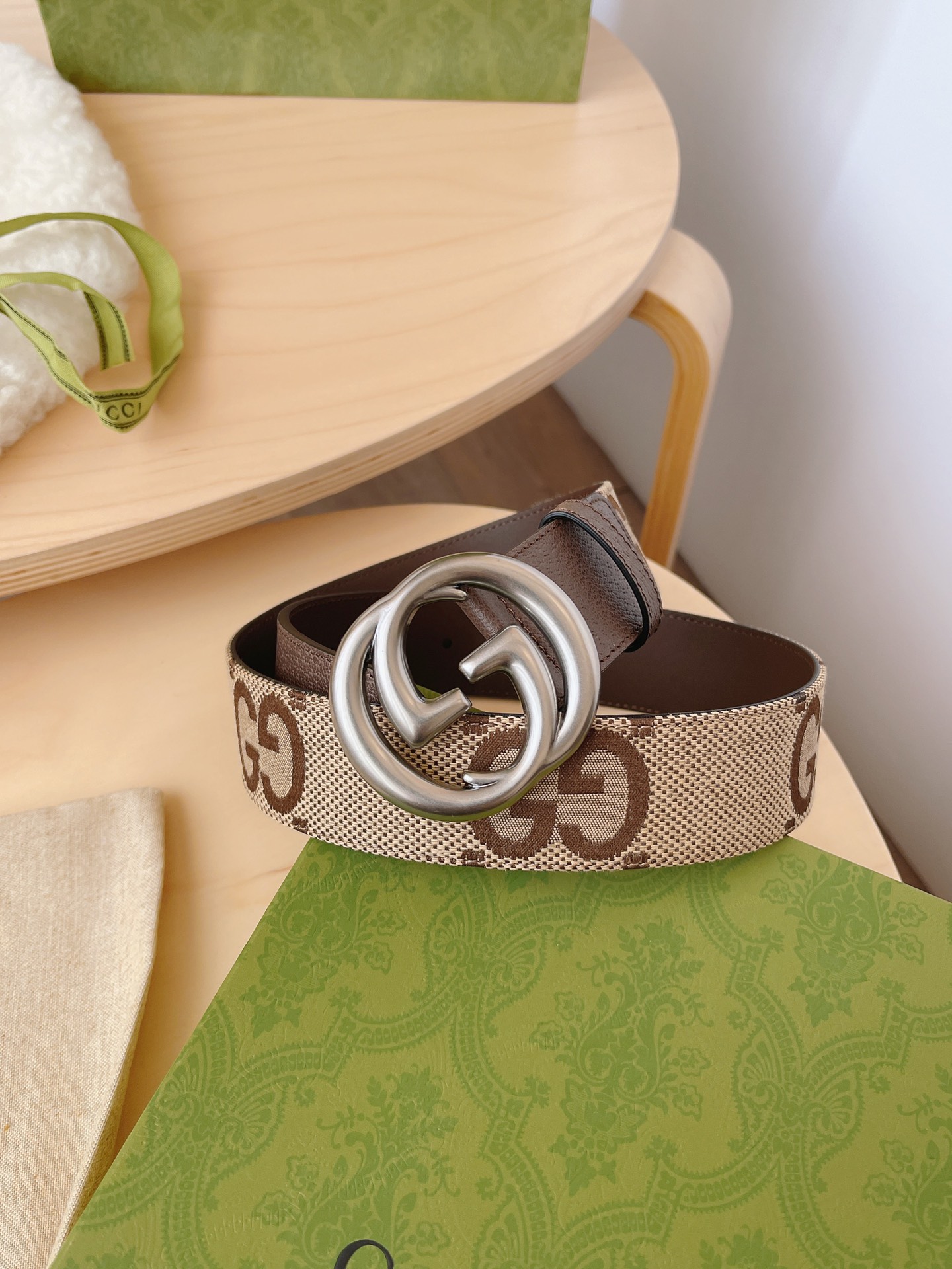 Basic Belt Canvas Brown M