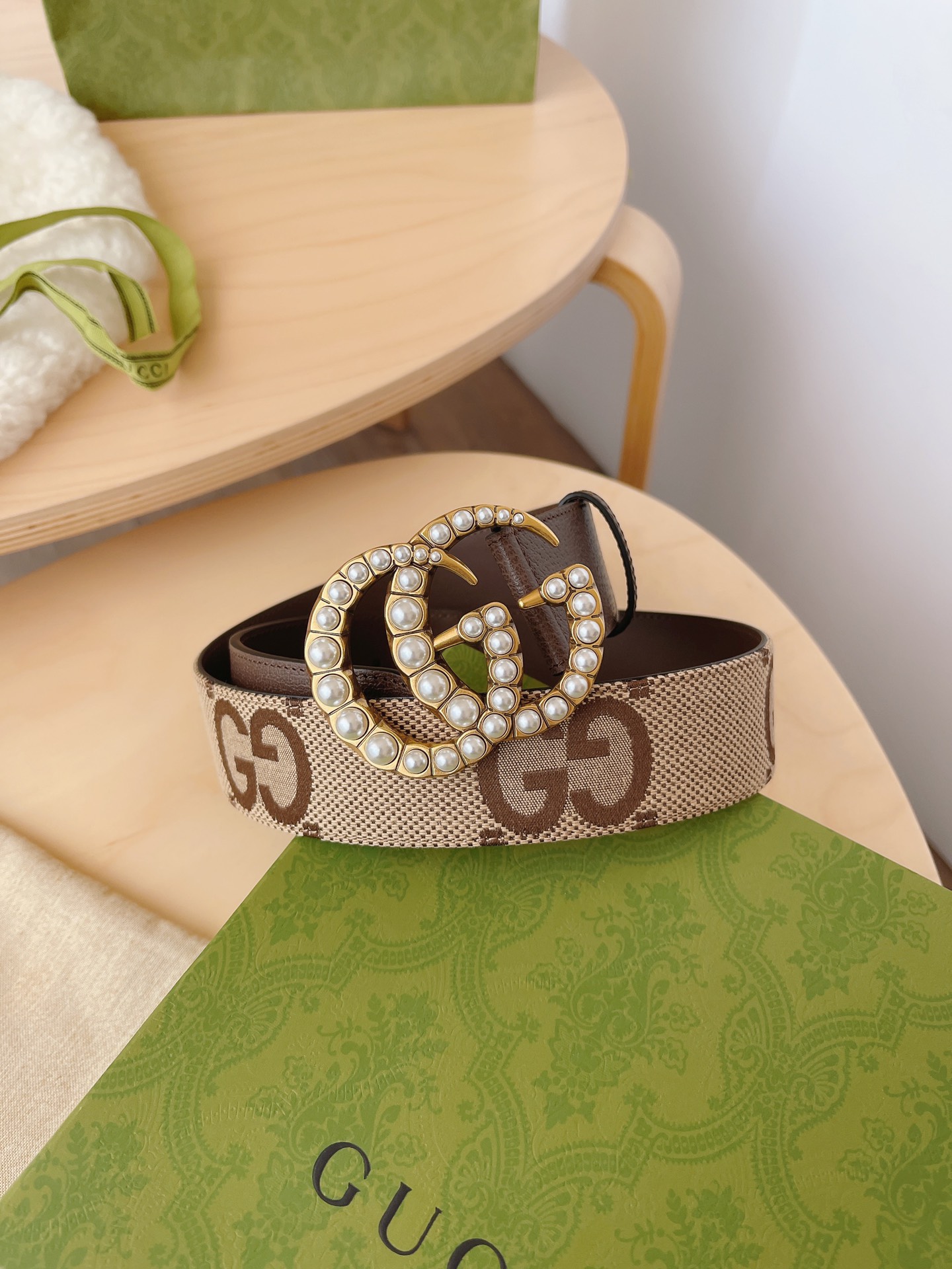 Basic Belt Canvas Brown M