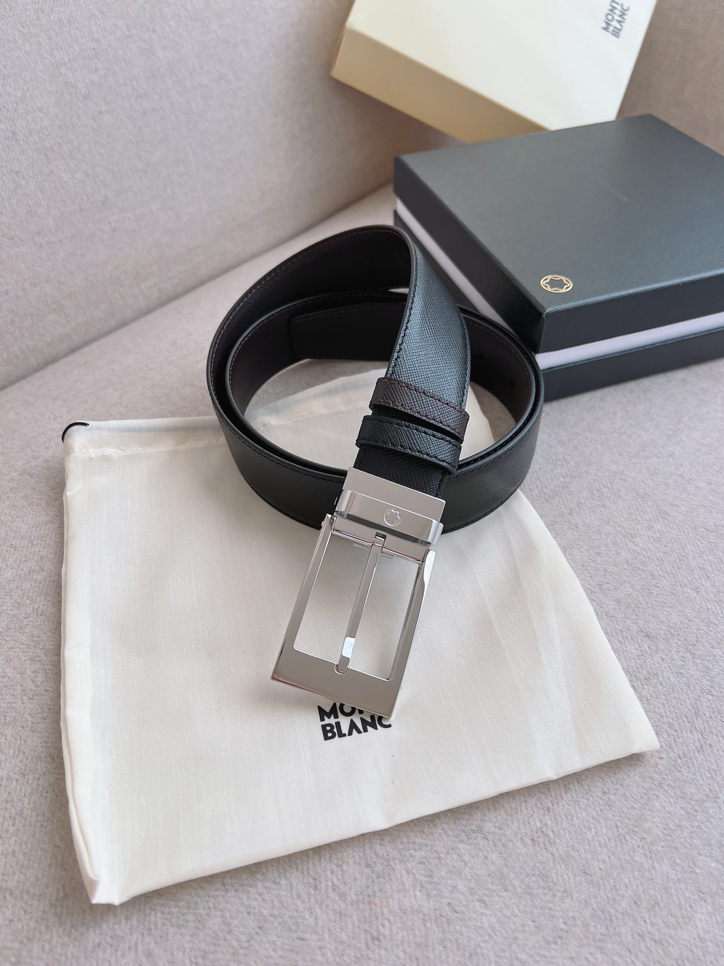 Montblanc Leather Belt 35mm