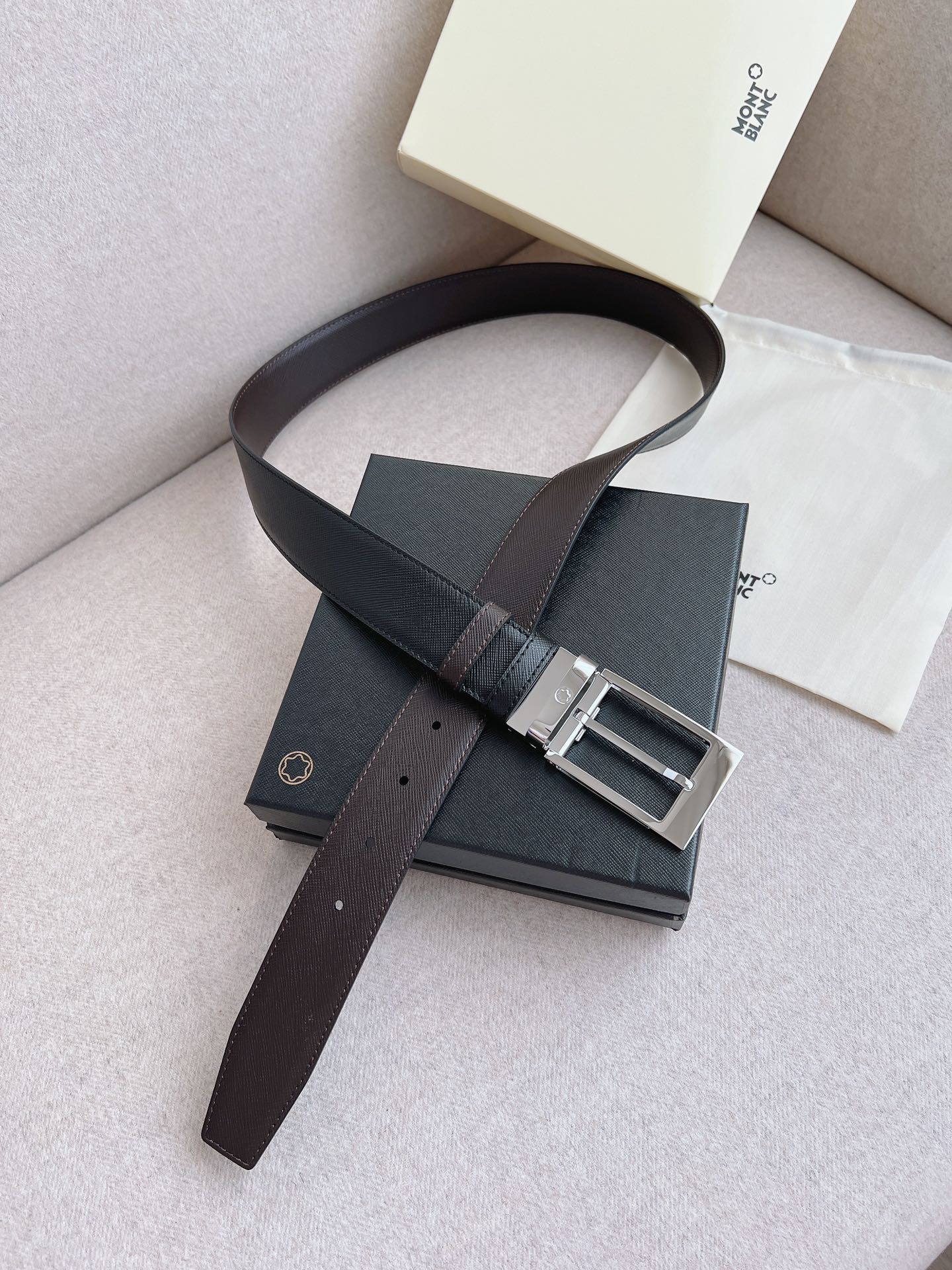 Montblanc Leather Belt 35mm