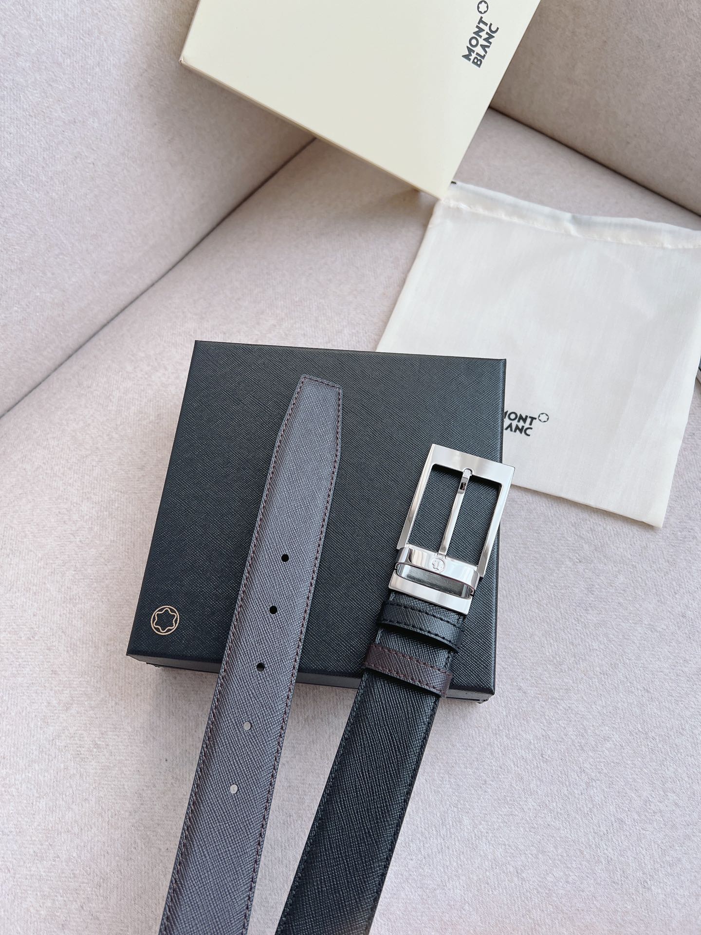 Montblanc Leather Belt 35mm