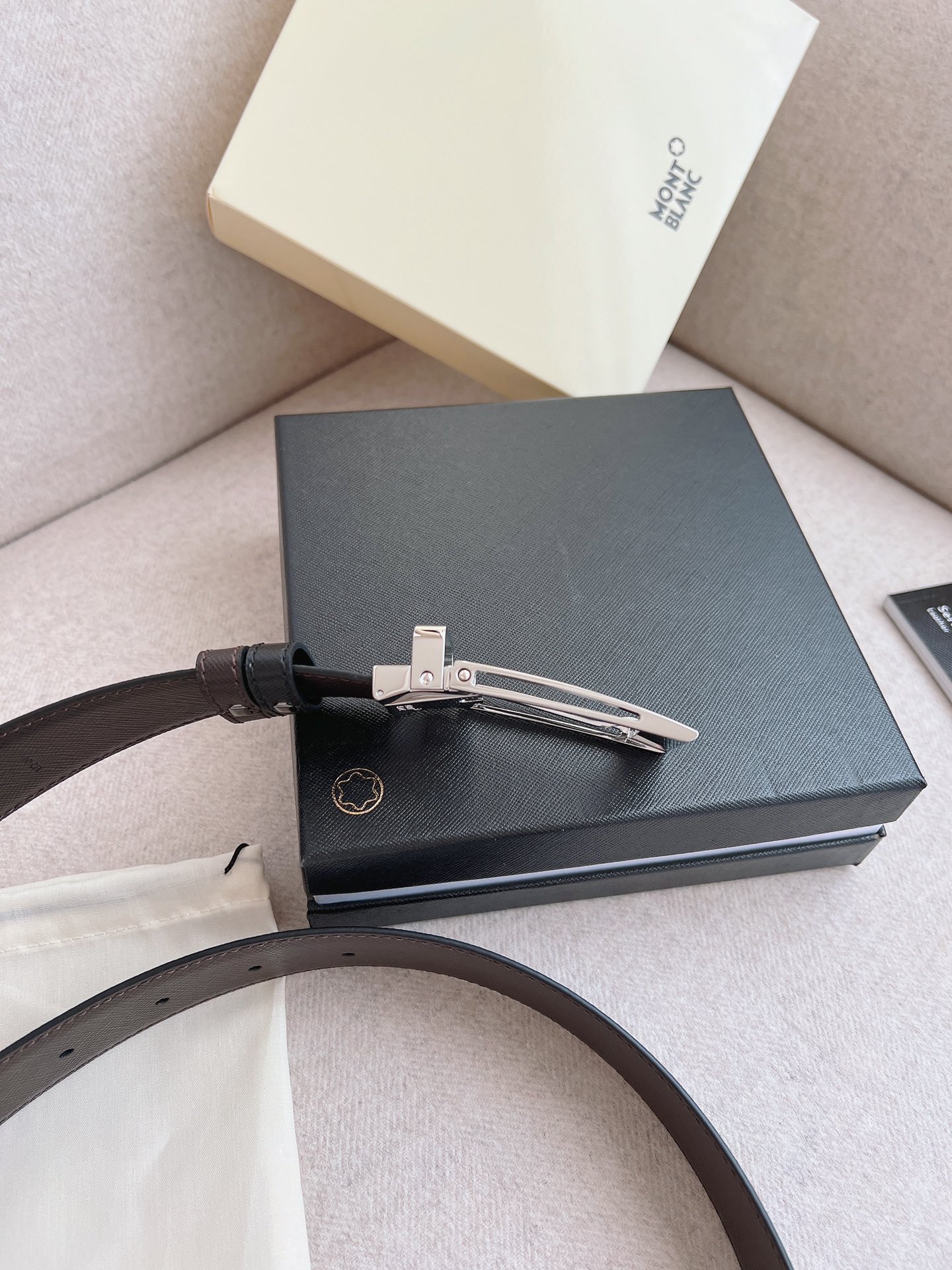 Montblanc Leather Belt 35mm