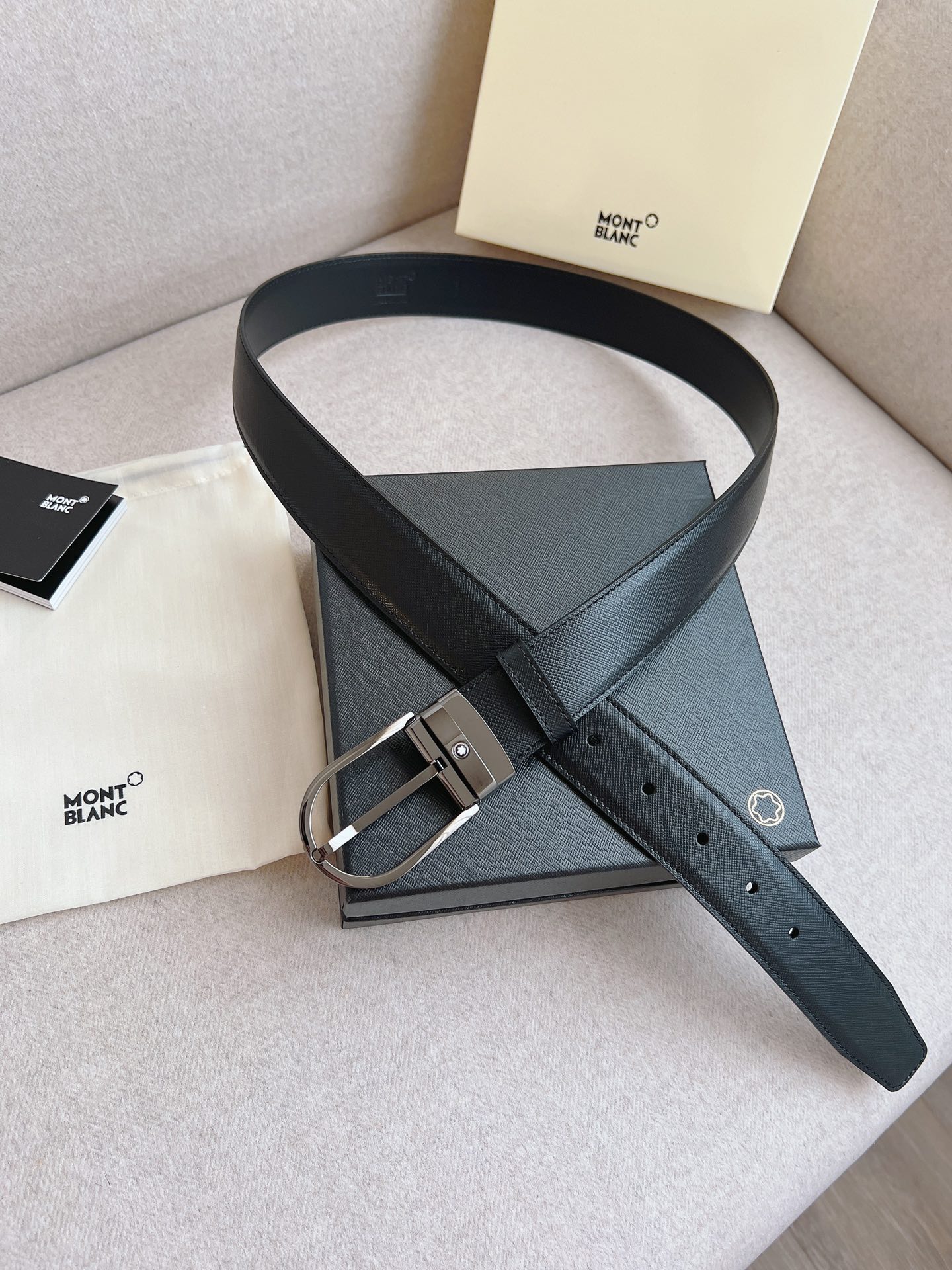 Montblanc Leather Belt 35mm