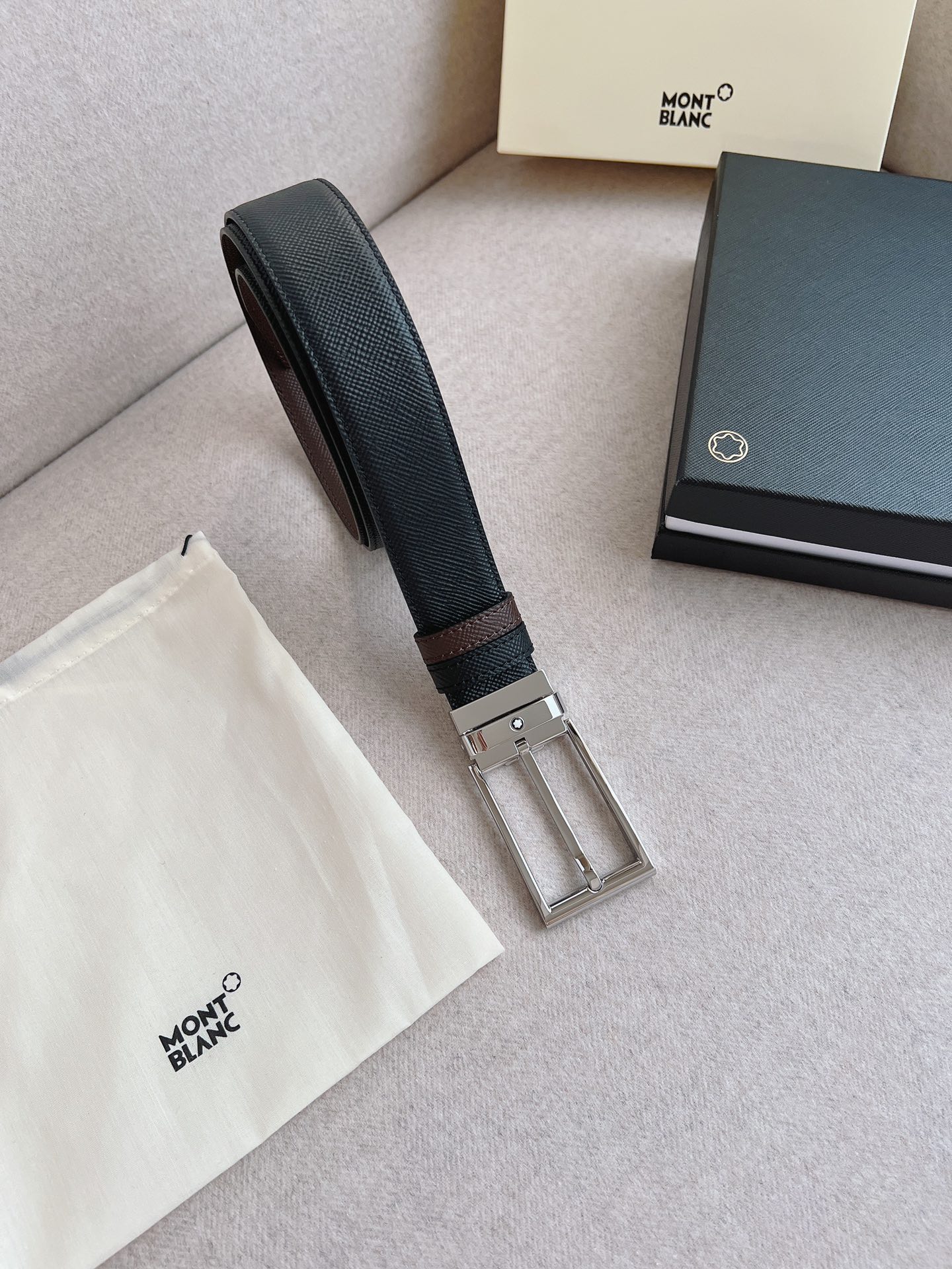 Montblanc Leather Belt 35mm